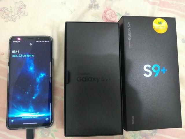 Galaxy S9+ Plus Blue 128Gb/ R$ Telf.: (98) 