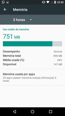 Moto G5 dourado