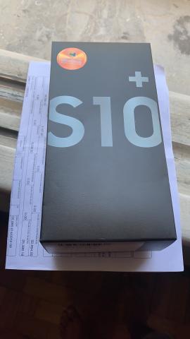 Galaxy S10 Plus 128GB lacrado na caixa + nota fiscal +