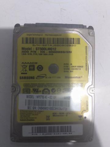 Hd sansung 500 gb