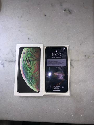 Iphone xs max 64gb preto novo