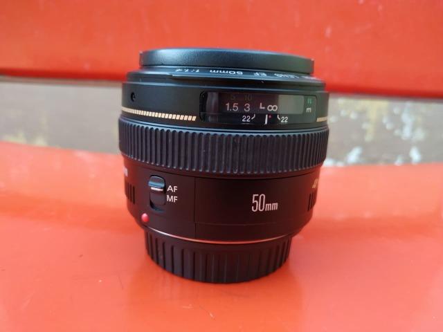 Lente 50mm 1.4 canon