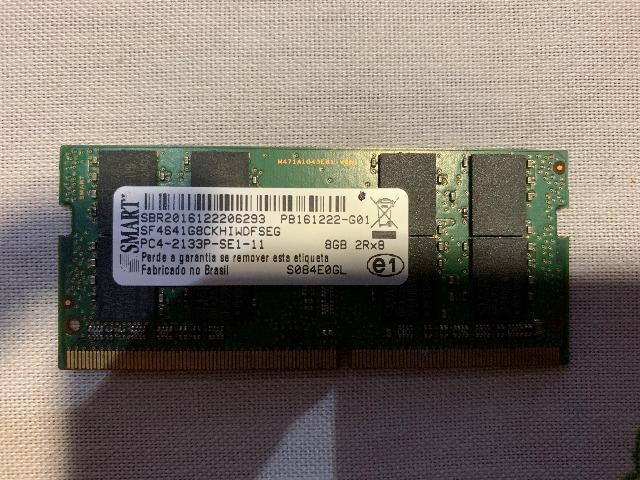 Memoria Smart 8GB Notebook Ddrmhz