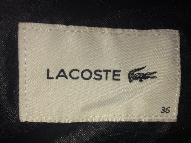 Vendo jaqueta de couro lacoste