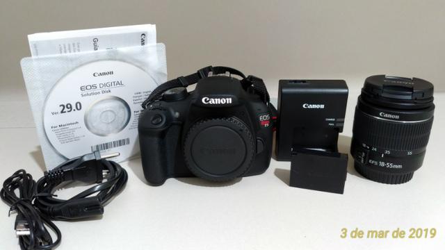 Câmera Canon T5 Imperdível com 948 CLK