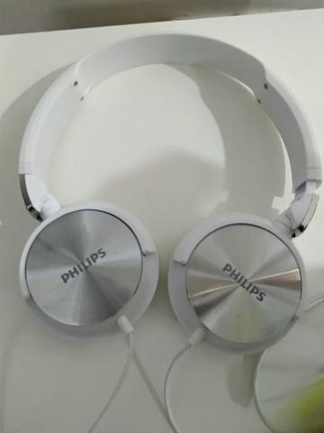 Fone Headphone Philips Shl Branco w Original