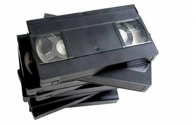 Pago por Fita VHS e Betamax com filmes gravados da TV