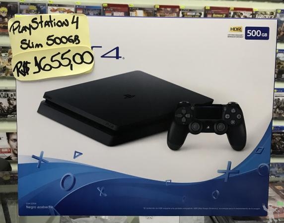 PlayStation 4 Slim 500GB - R$ 