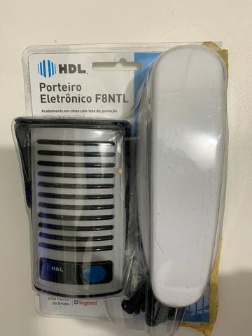 Porteiro eletrônica HDL F8NTL Novo. Na embalagem