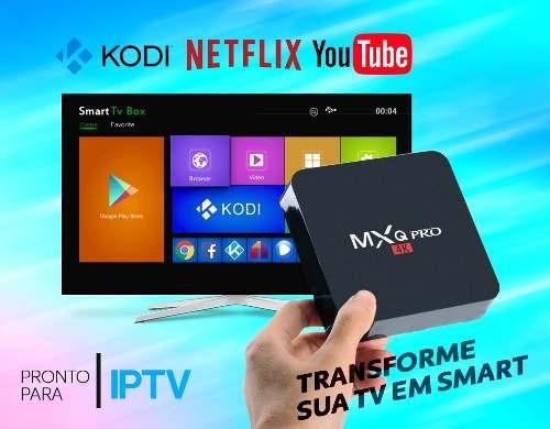 Tv Box Mxq Pro 4k Android 7.1 2gb Ram 16gb Rom - Iptv, Kodi