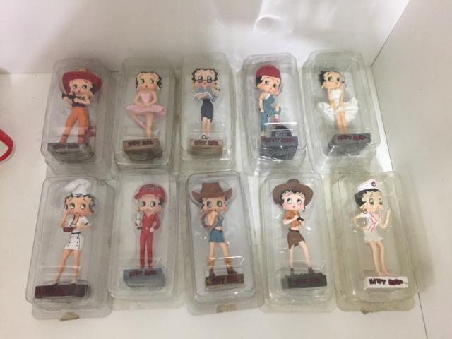 Bonecas Betty Boop Profissões 10 personagens Coleção