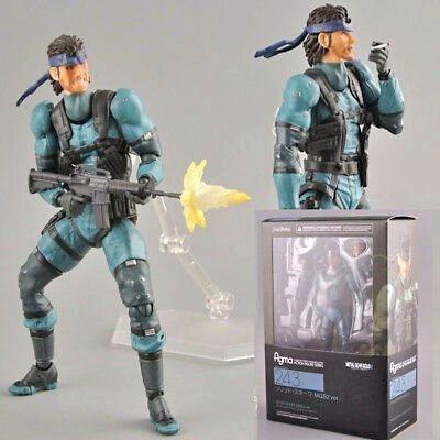 Boneco Action Figure Snake Metal Gear Solid 2 - Figma