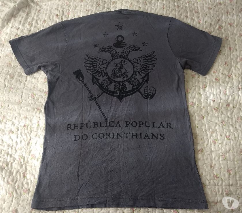 Camiseta Republica Popular do Corinthians