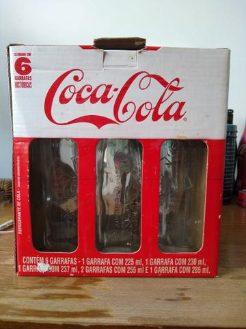 Garrafas históricas Coca Cola