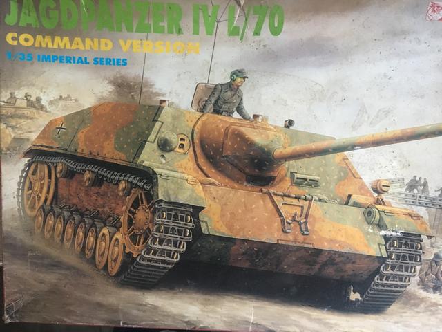 Kit plastimodelismo jagdpanzer iv l/70 command version