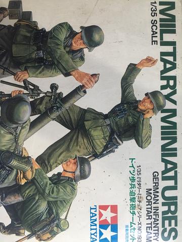 Kit plastimodelismo military miniatures 1/35 tamiya