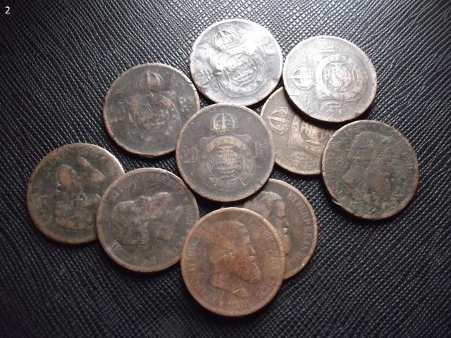 (L2) são 10 moeda do bronze