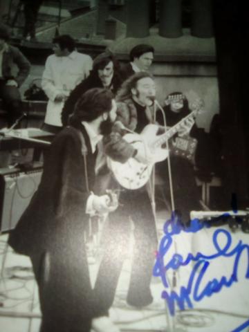 Paul McCartney - foto autografada, original, importada,
