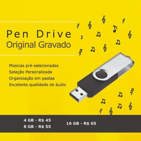 Pen Drive Gravado