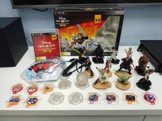 Set Disney Infinity 3.0 Game + 11 Pers. + Playsets + Discos