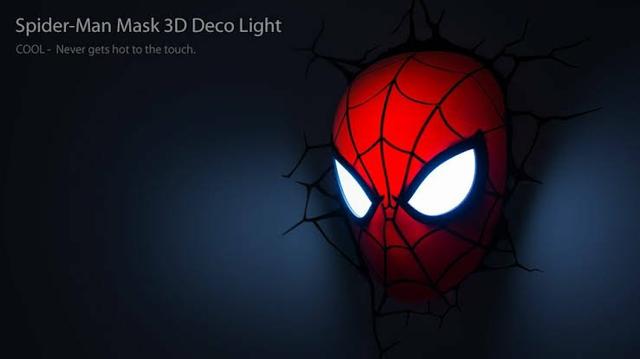 Spiderman Luminária 3d Light Fx - Homem aranha