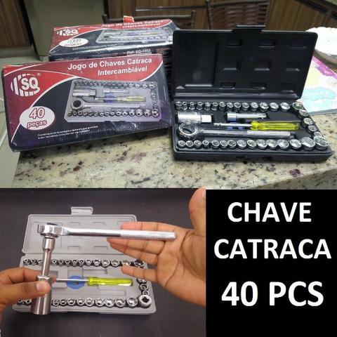 Kit Ferramentas (Chave Catraca) 40 Peças