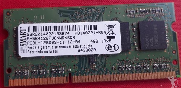 Memória DDR3 Smart Modular 4GB