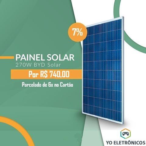 Painel Solar 270W byd Solar