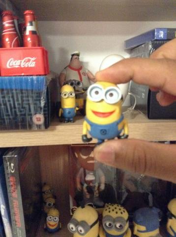 3 Miniaturas dos Personagens Minions - Importado