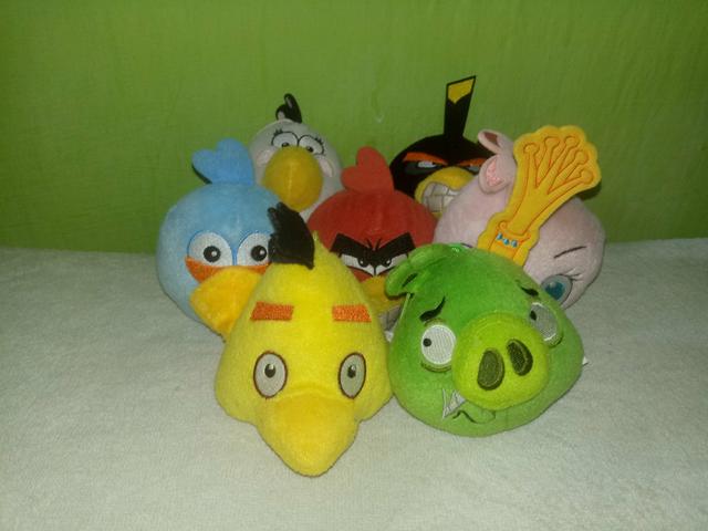 Angry Birds de Pelúcia Coleção completa
