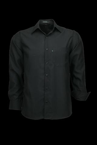 Camisa Microleve Manga Longa - Preta - Ref 832