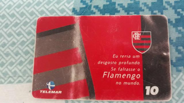 Cartão do Flemengo