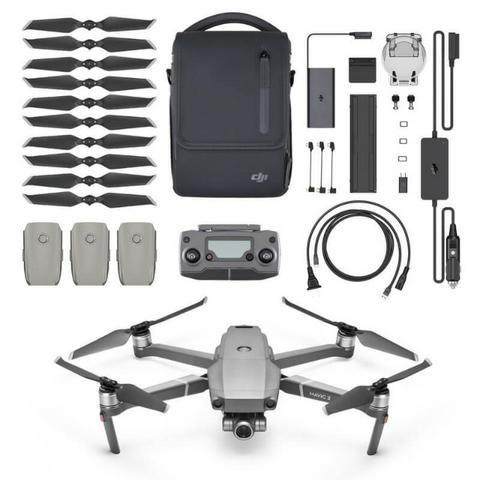 Drone Dji Mavic 2 Zoom Combo com Aula de Vôo, Ativação,