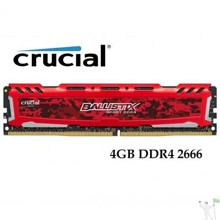 Memória Ballistix Sport 4GB 