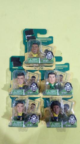 Minicraques Soccerstarz Seleção Brasileira 2014 na caixa