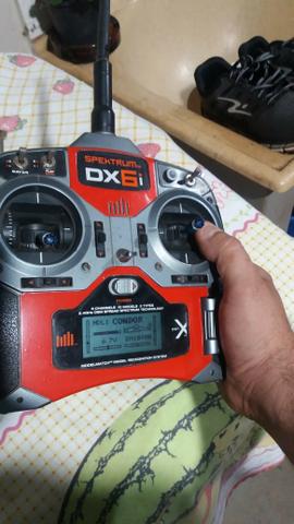 Radio Spektrum DX6i Aeromodelo frete gratis