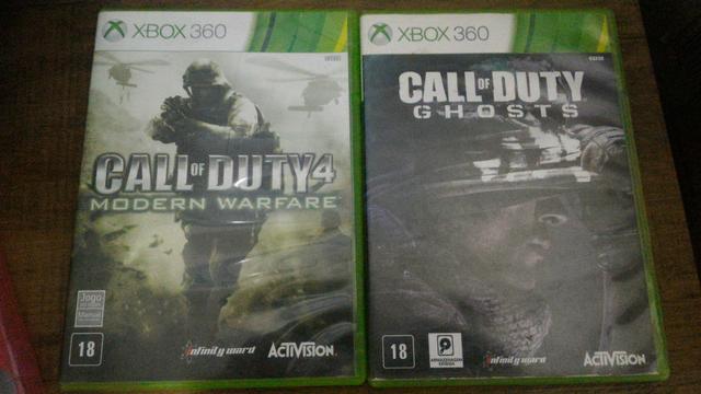 2 Call of Duty por 100 reais original