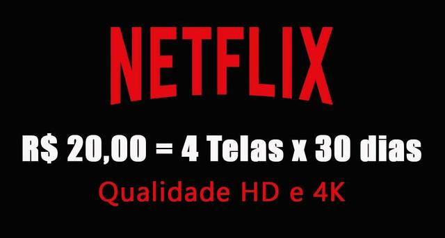 Netflix 4 Telas HD