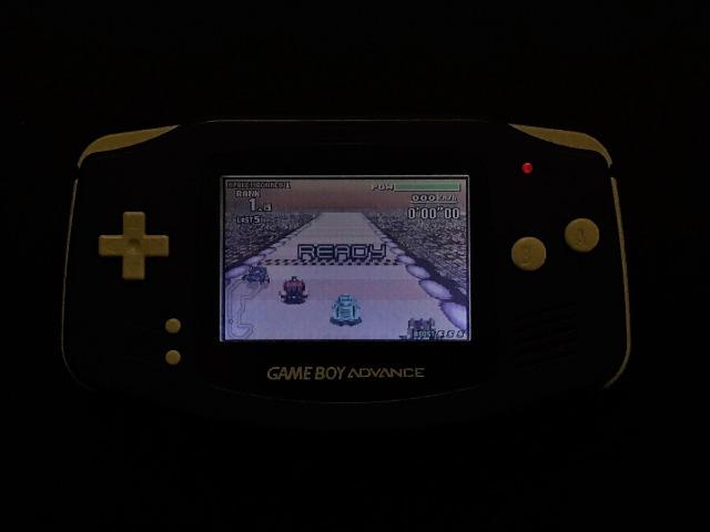 Nintendo Game Boy Advance Modificado Com Luz Tela Iluminada