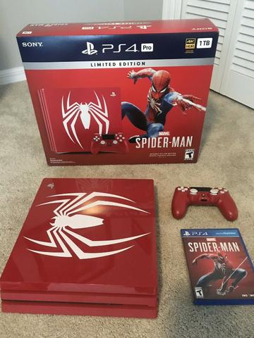 PS4 Pro Spider-Pacote de edição Man Limited-Sony