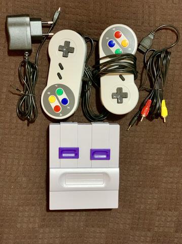 Super Nintendo com mIs de 500 jogos