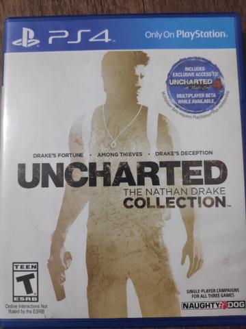 Trilogia uncharted The Nathan Drake collection ps4