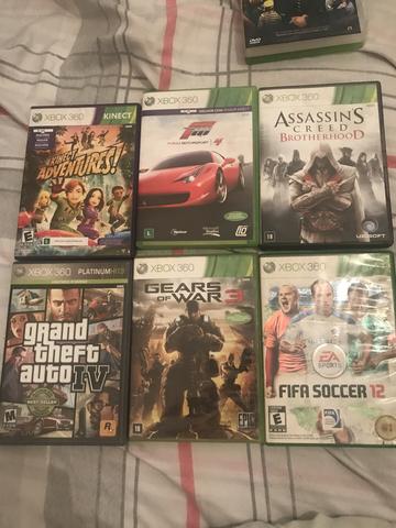 Vendo 6 jogos de Xbox 360 original