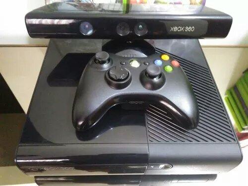 Xbox 360 super slim+ kinect+2 controle