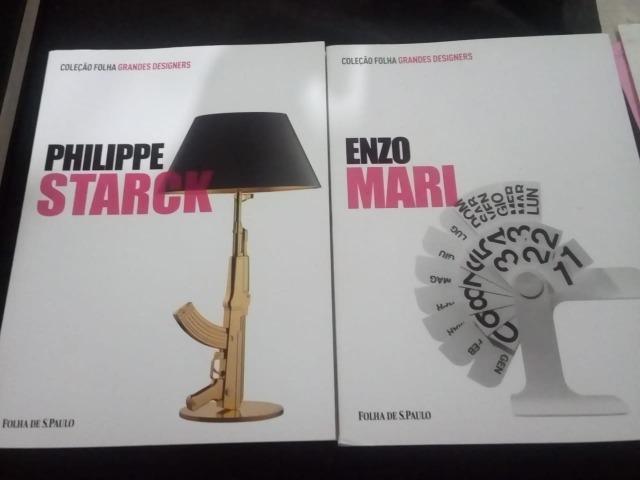 2 Livros preço de 1 Grandes Designers Philippe Starck e