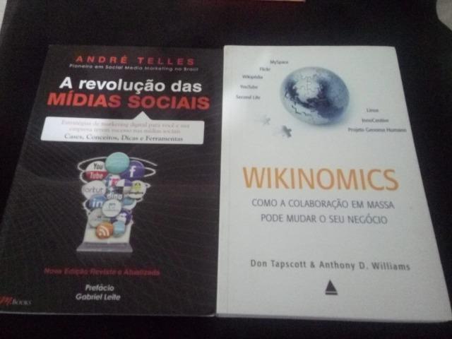2 Livros preço de 1 Revolução das Midias Sociais e