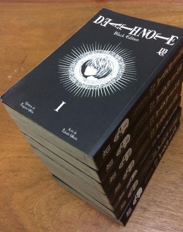 Coleção mangá Death Note Black Edition completa