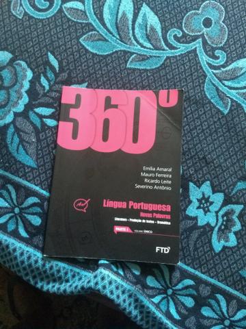Livro 360° de Português - Novas Palavras Parte I em ótimo