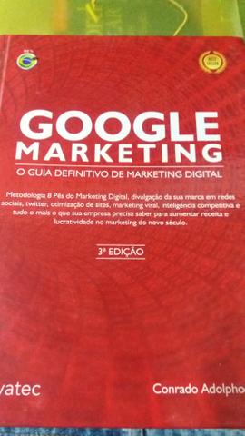 Livro Google marketing,novo,r$