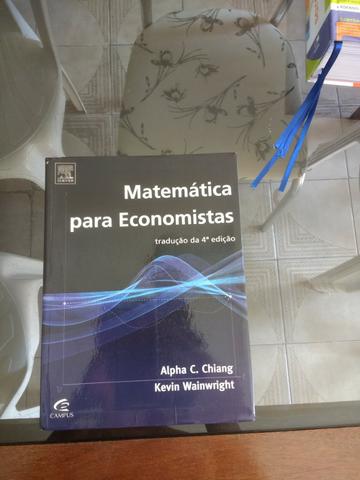Livro Matemática para economistas
